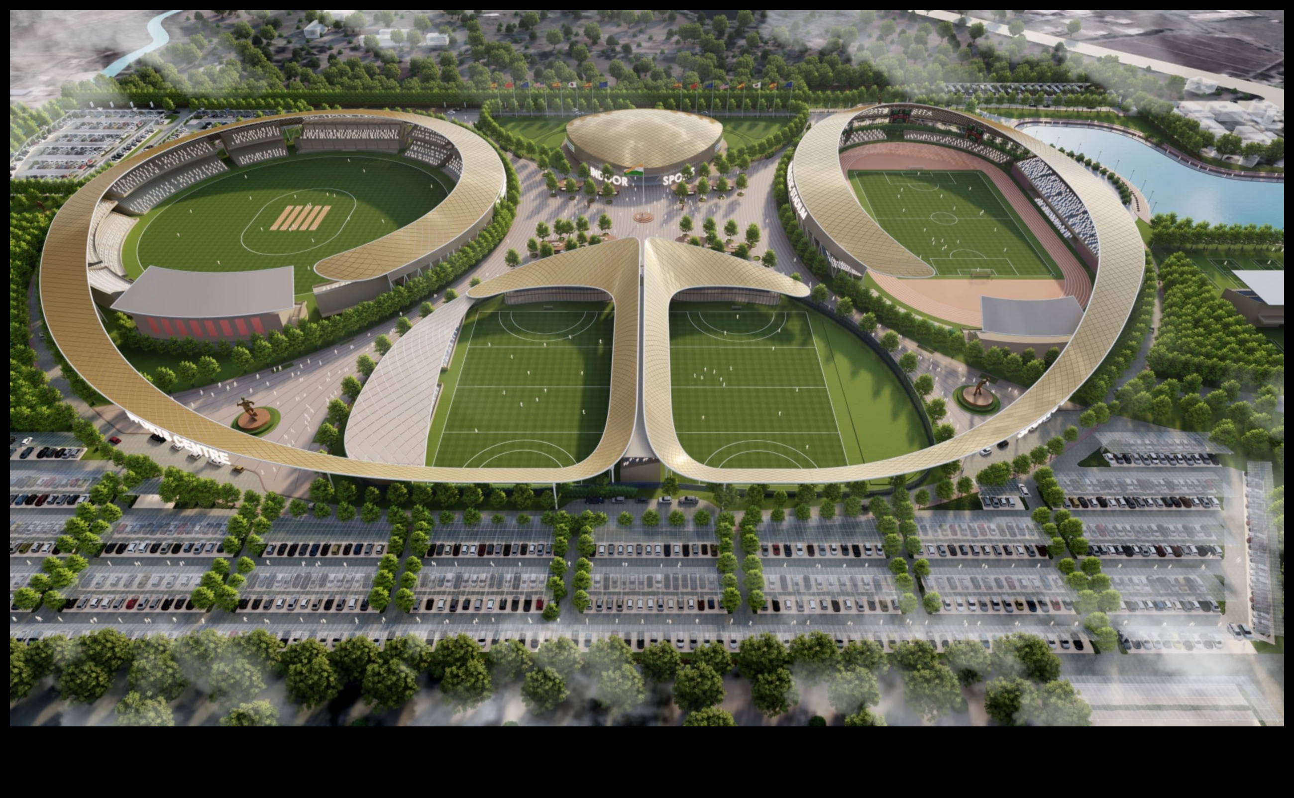 Πώς επηρεάζουν τα τοπία το σχεδιασμό των υπαίθριων αθλητικών εγκαταστάσεων;