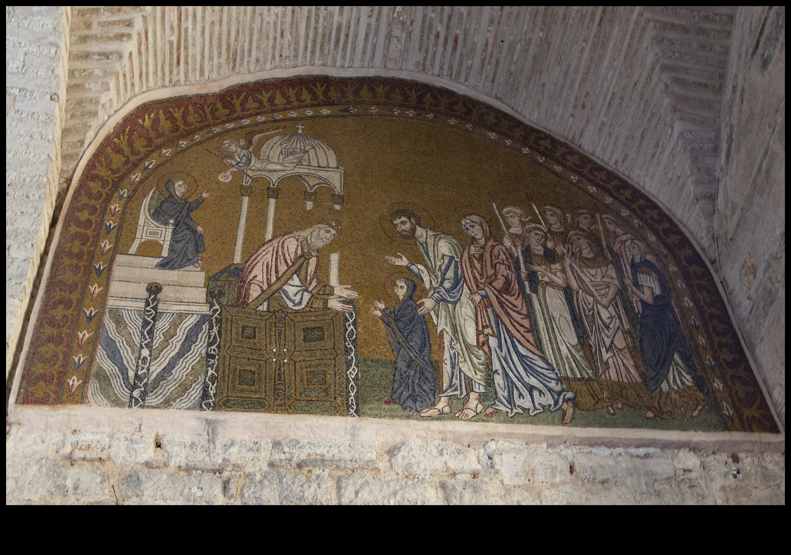 Μονή Δαφνίου Ένας βυζαντινός θησαυρός τοιχογραφιών 3 Μονή Δαφνίου: Τοιχογραφίες από βυζαντινό θησαυρό