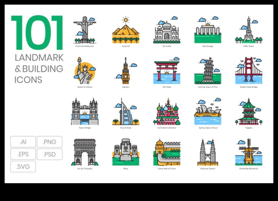 Landmark Legends: Chronicles of Cultural Icons