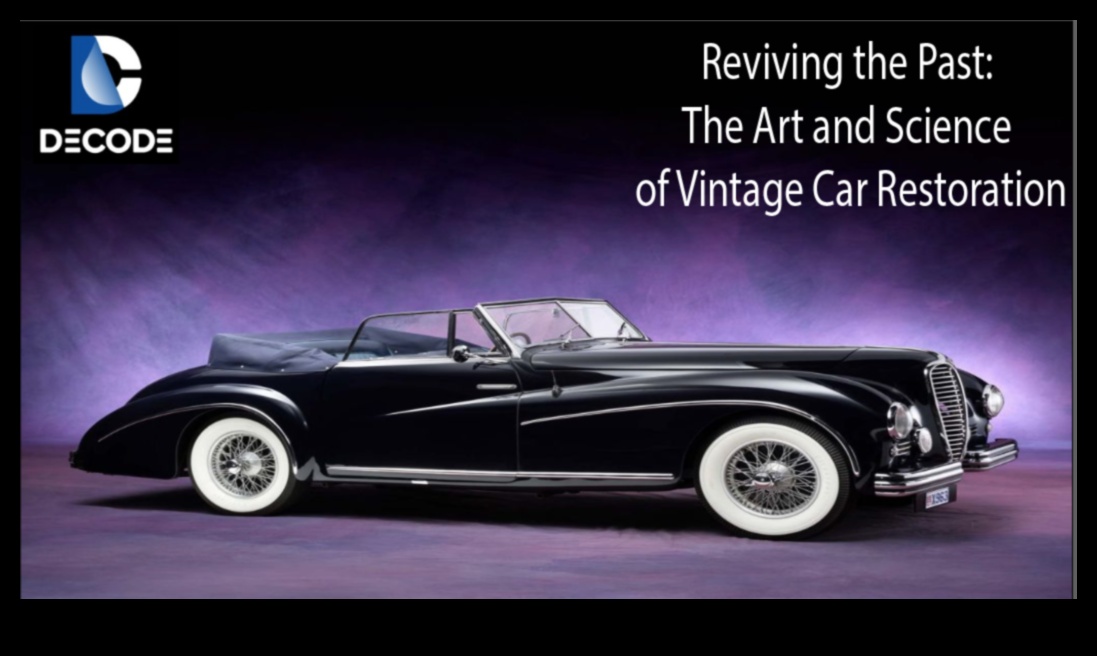 Restoring the Essence: Vintage Cars and Bikes in the Modern Era